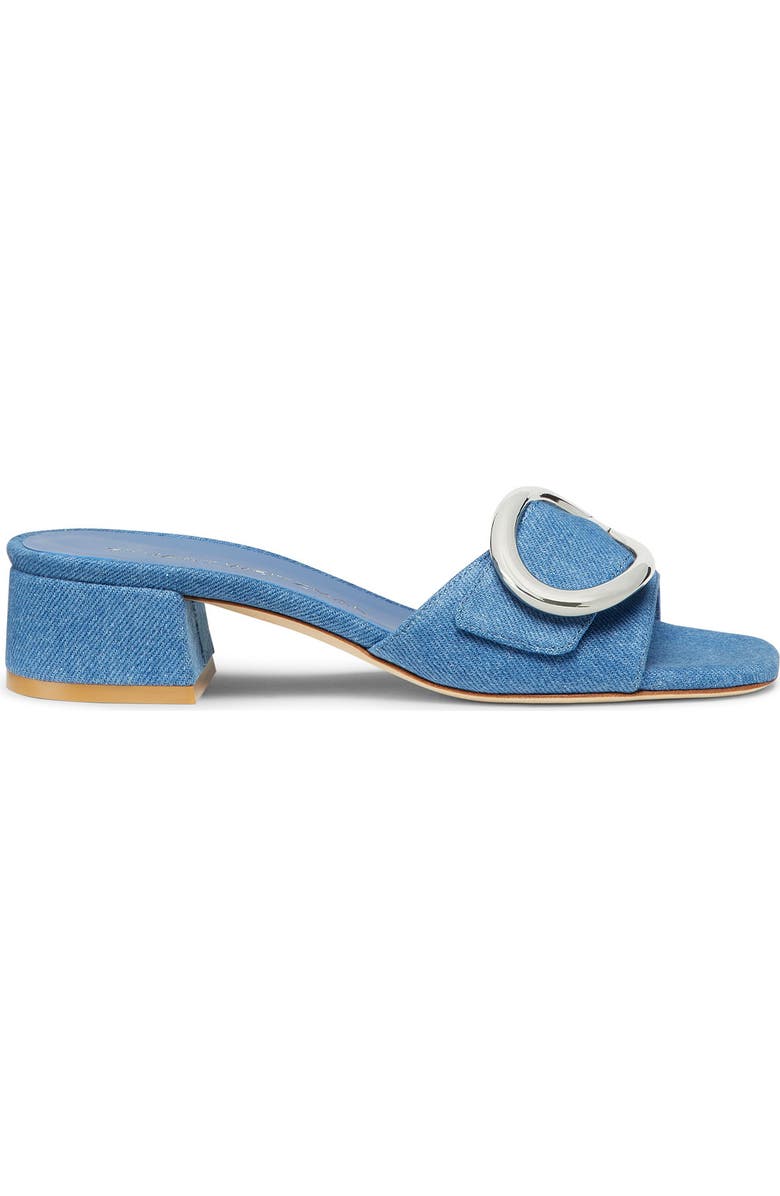 Stuart Weitzman Benni 35 Slide Sandal, Alternate, color, Washed