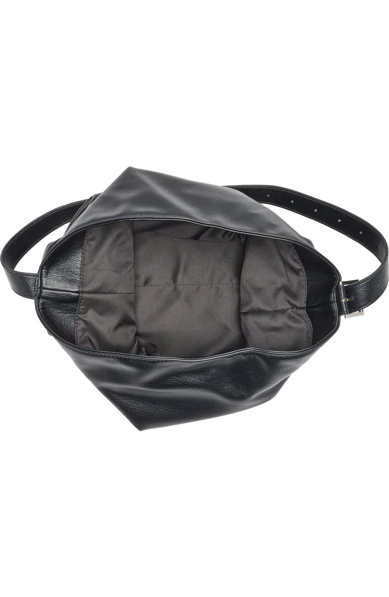 Madden Girl Faux Leather Shoulder Bag, Alternate, color, Black