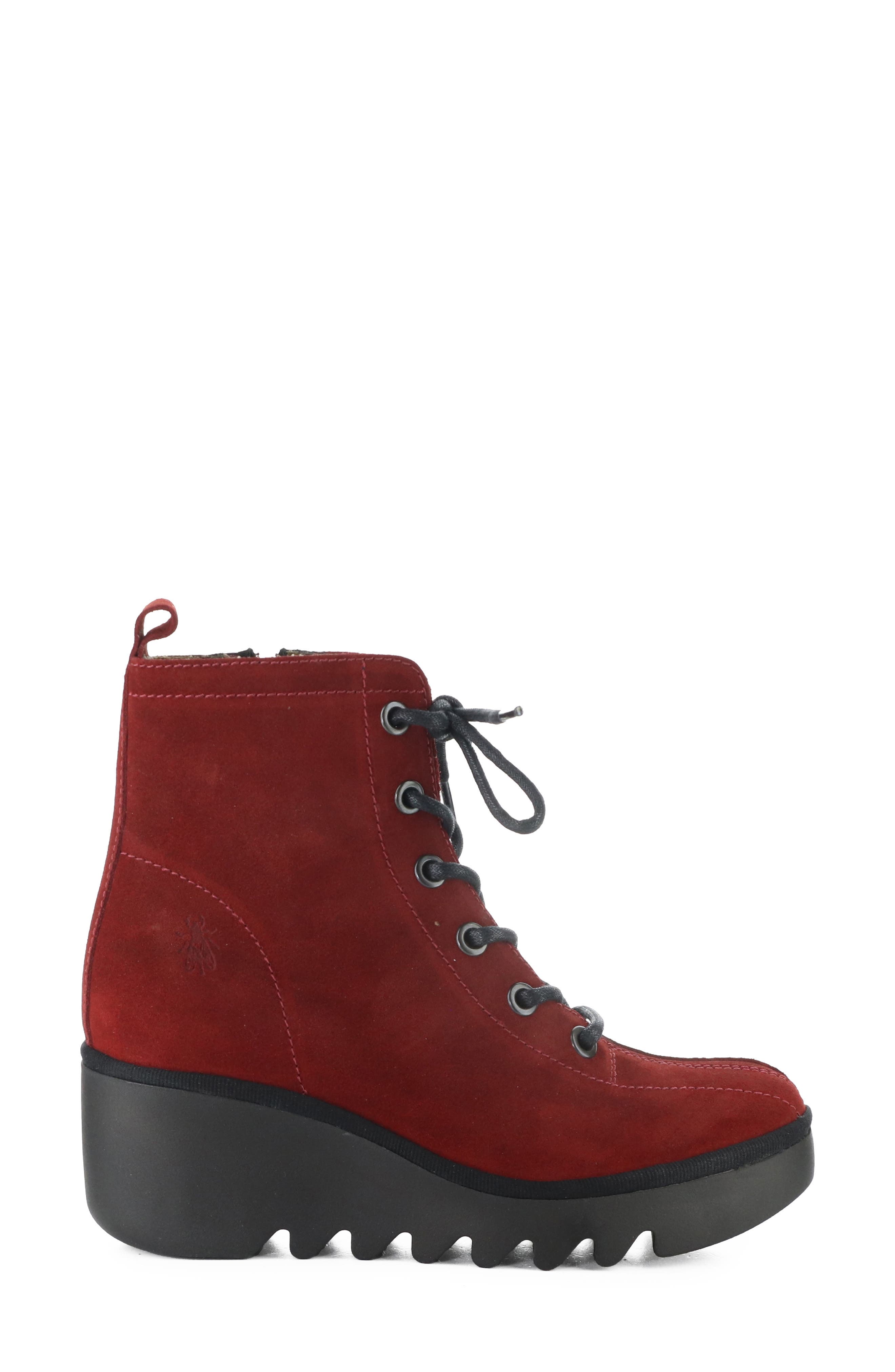 Bink Wedge Boot, Alternate, color, 004 RED