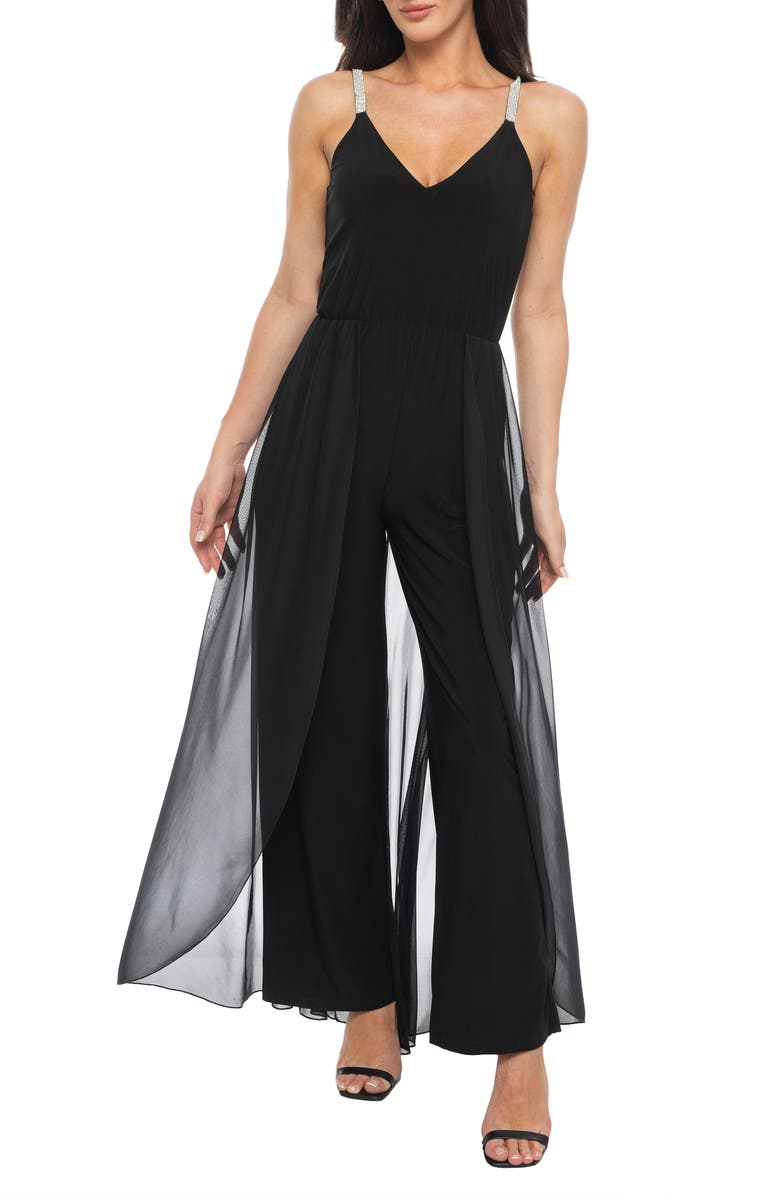Marina Fly Away Jumpsuit, Main, color, Black