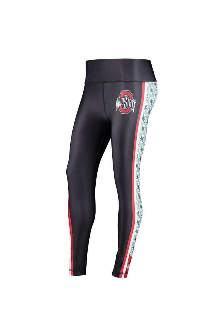 Women's Concepts Sport Black Ohio State Buckeyes Dormer Knit Leggings, Alternate, color, Black
