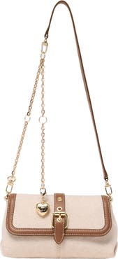 maje Miss M walk canvas & leather mix