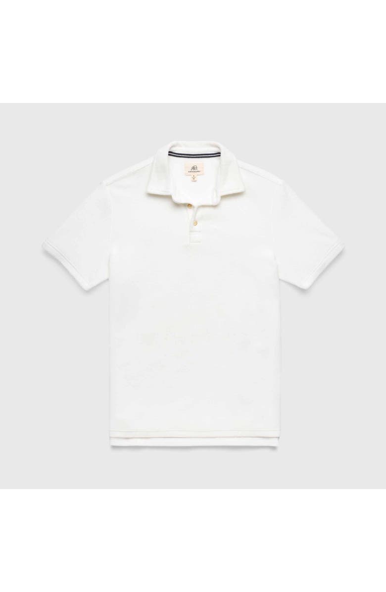 Surfside Supply Co. Ryan Saltwater Terry Polo, Main, color, White