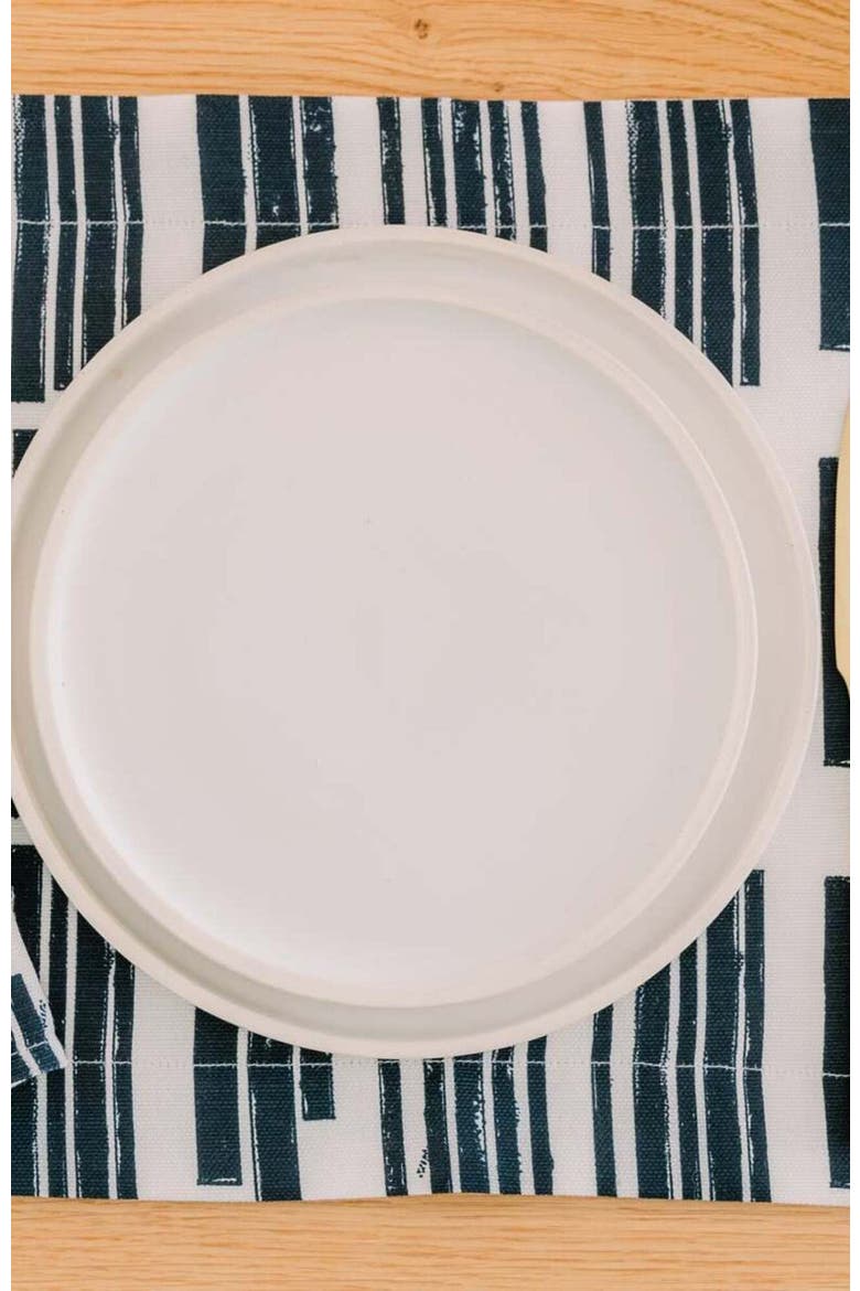 Marguerite in Indigo - Pair of Napkins, Alternate, color, Indigo