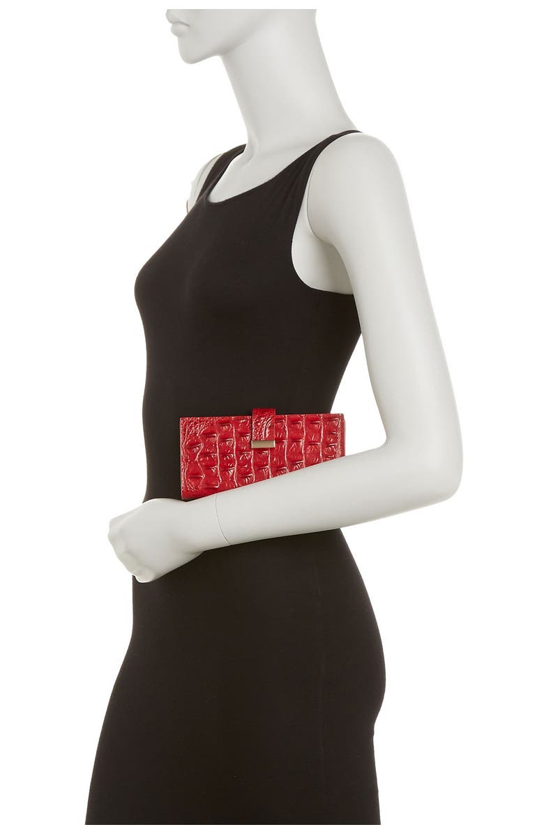 VICENZO LEATHER Sasha Croc Leather Wallet, Alternate, color, 