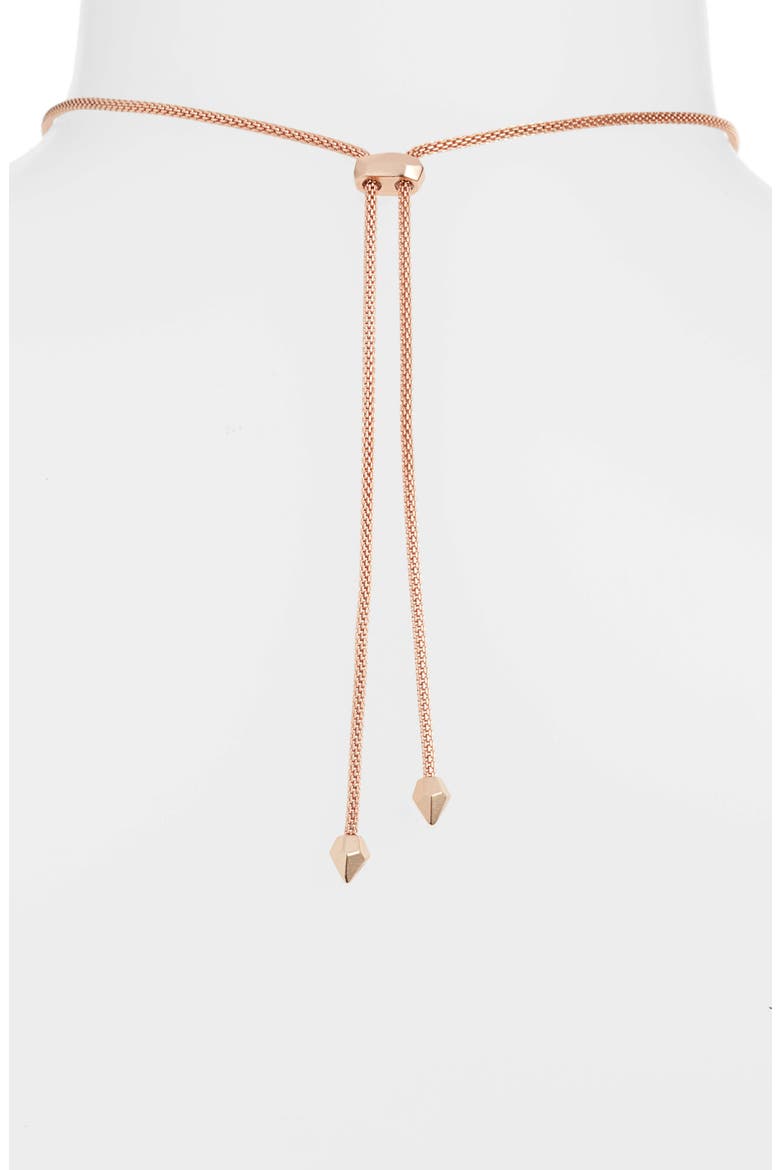 Inez Filigree Pendant Necklace, Alternate, color, ROSE GOLD FILIGREE