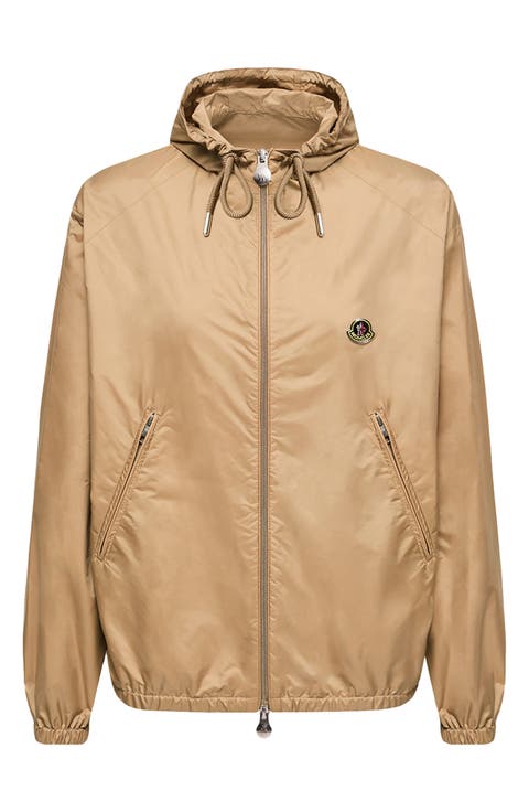 Water Repellent Hooded Windbreaker Jacket