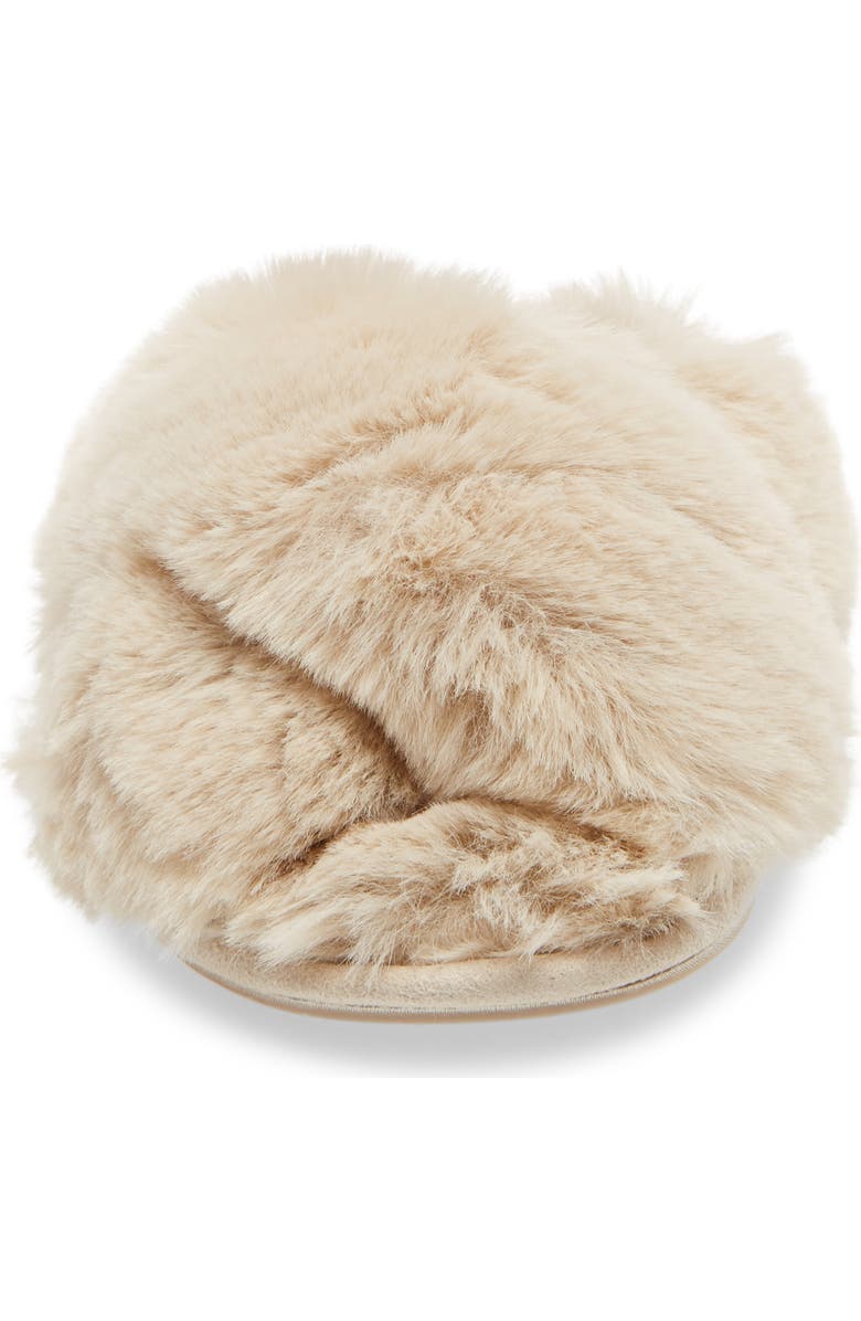 Joules Slumber Faux Fur Slipper, Alternate, color,