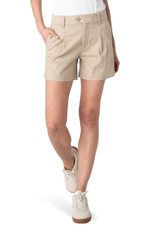 Pleated Trouser Shorts
