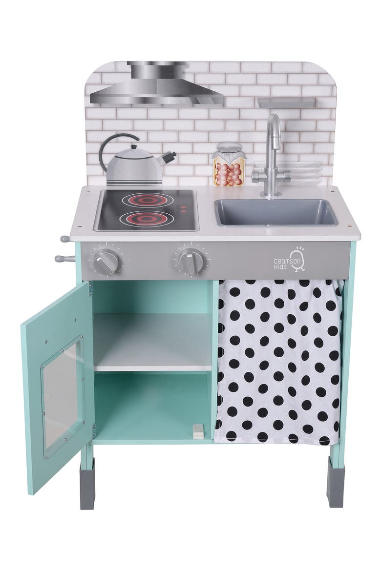 Little Chef Kitchen Playset, Alternate, color, PETROL