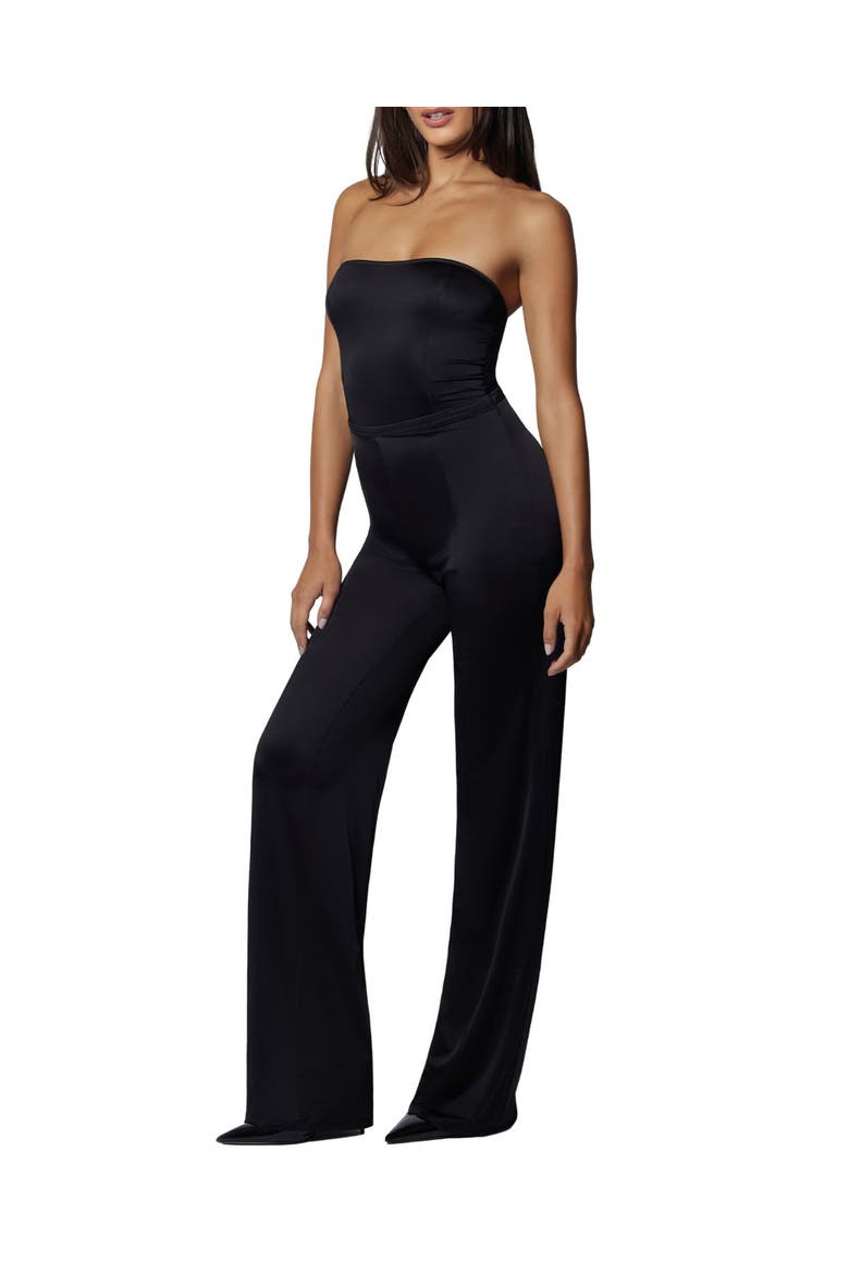 Liquid Contour Bodysuit, Alternate, color, Black