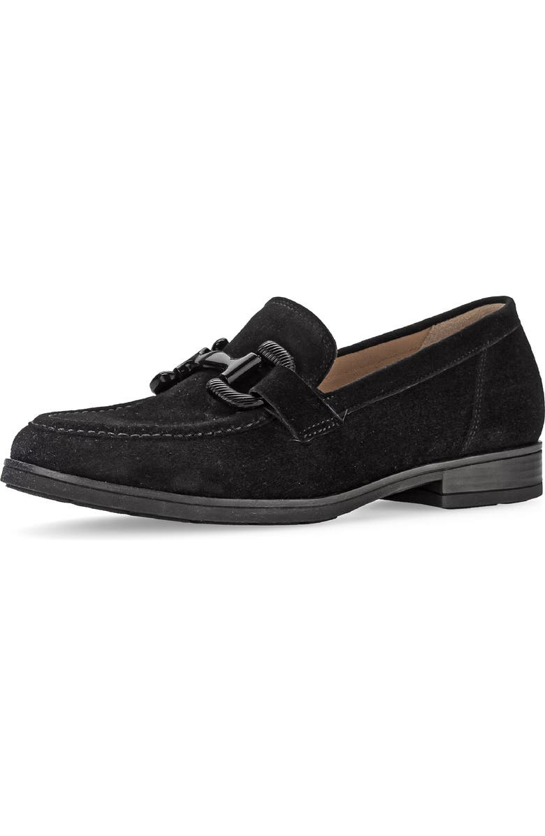 Gabor Bit Loafer, Main, color, Black