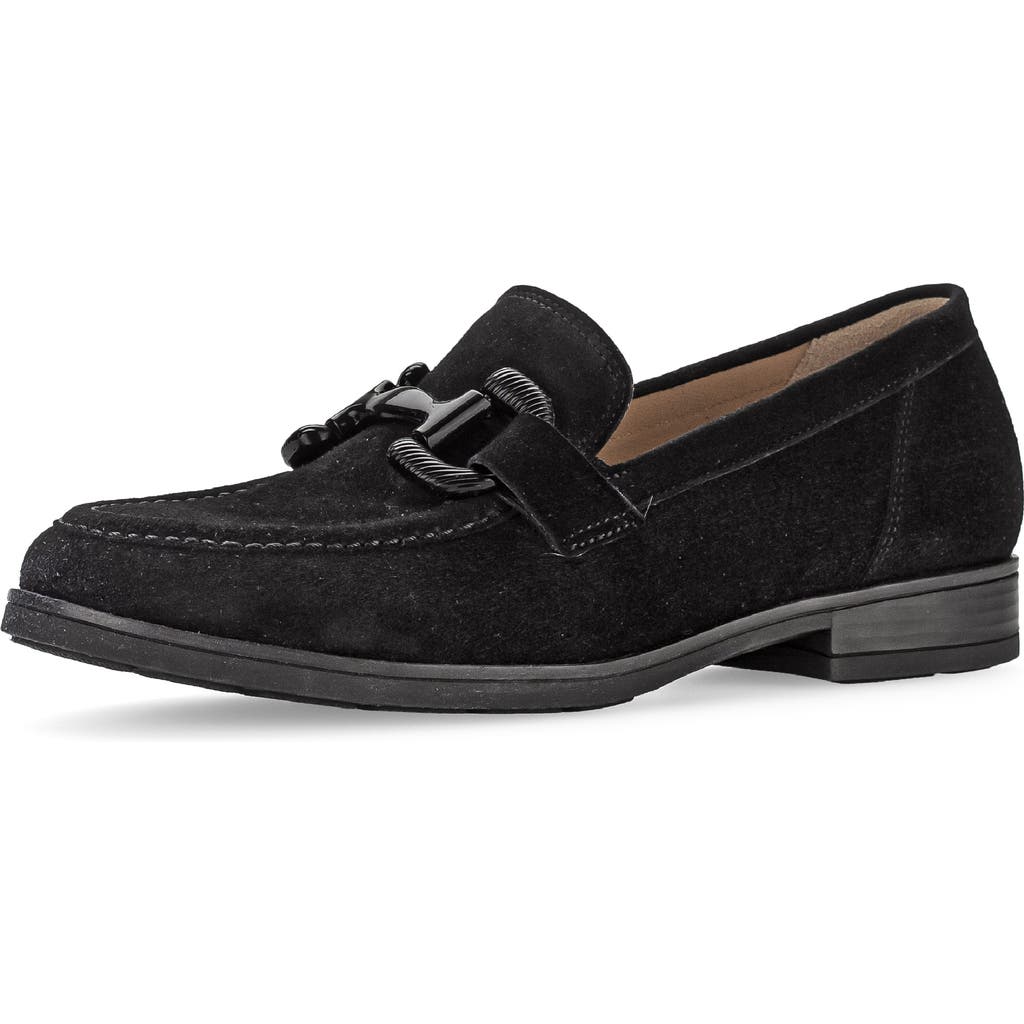 Gabor Bit Loafer In Black