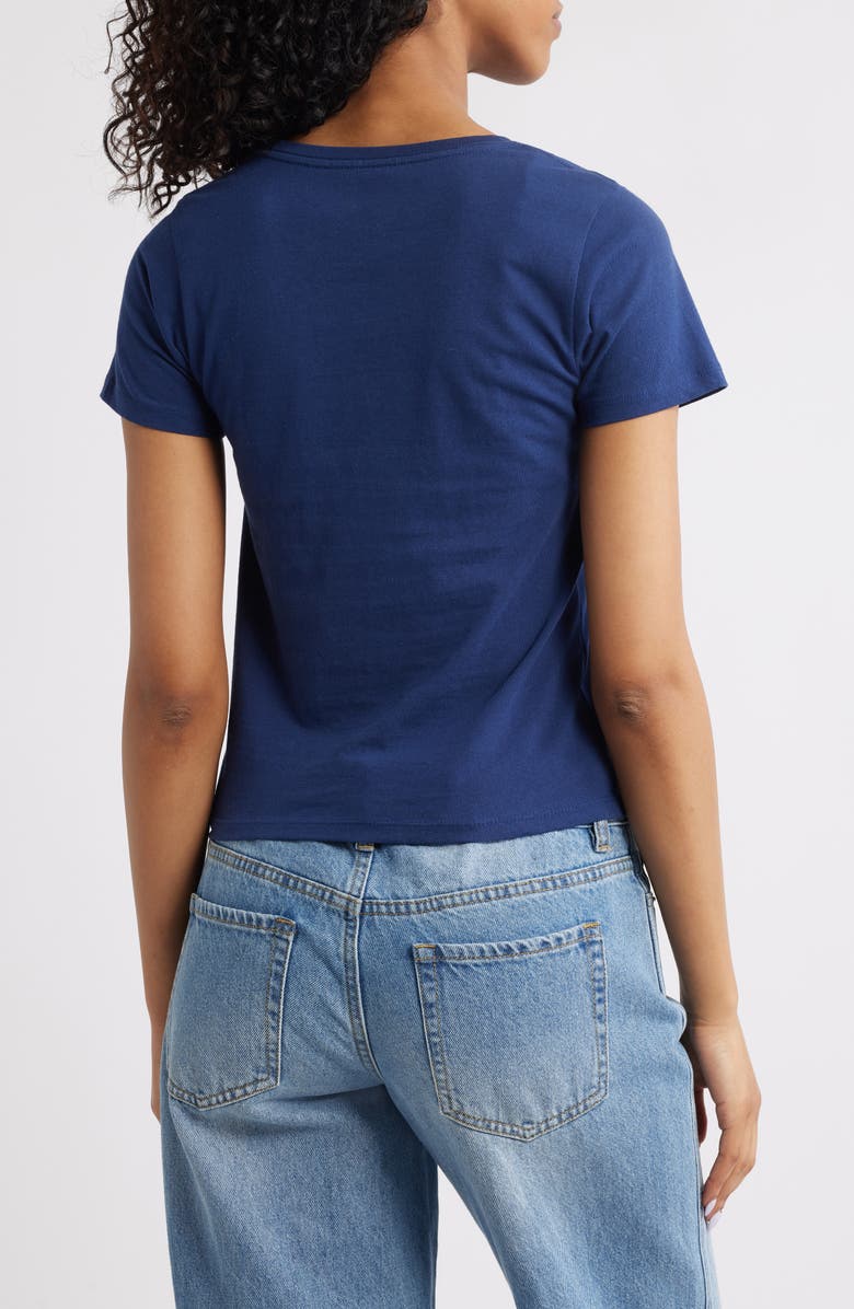 GOLDEN HOUR Italia Flag Cotton Graphic T-Shirt, Alternate, color, Medevial Blue