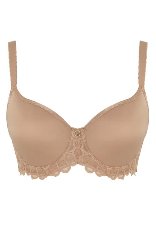 Panache Allure Underwire Spacer Foam T-shirt Bra In Brown