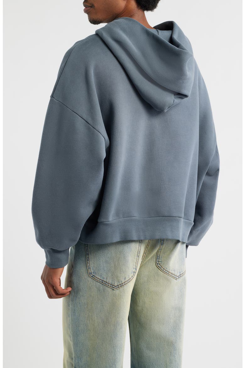 Oversize Cut Throat Hoodie, Alternate, color, SLATE