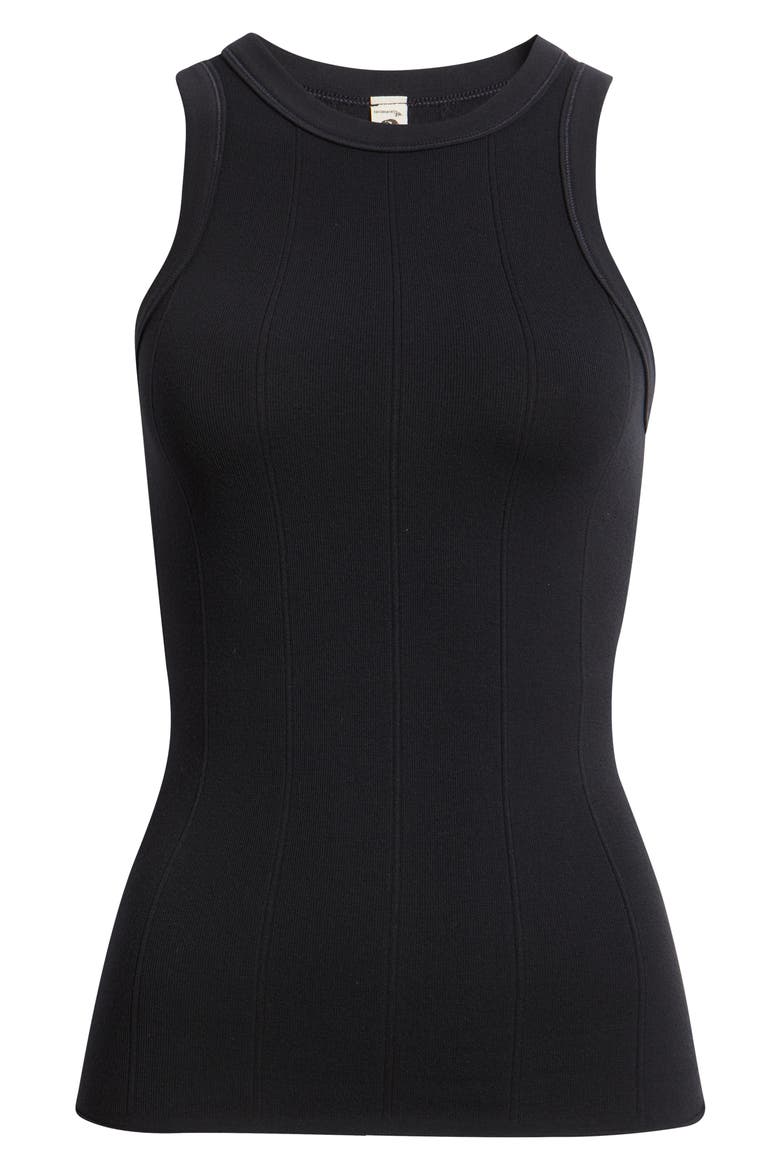 So Soft Modal Blend Tank, Alternate, color, BLACK
