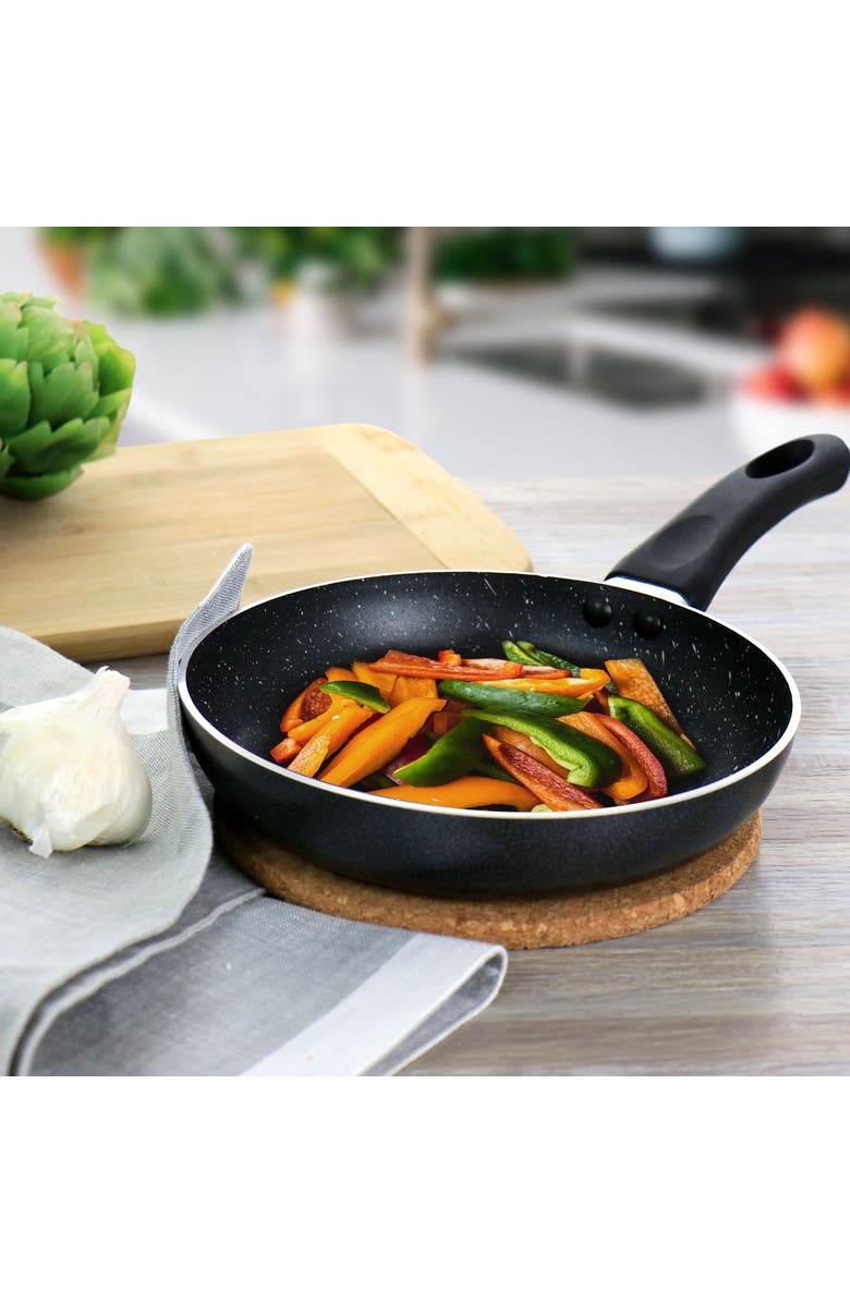 OSTER 7.8 in. Nonstick Aluminum Frying Pan, Alternate, color, Grey