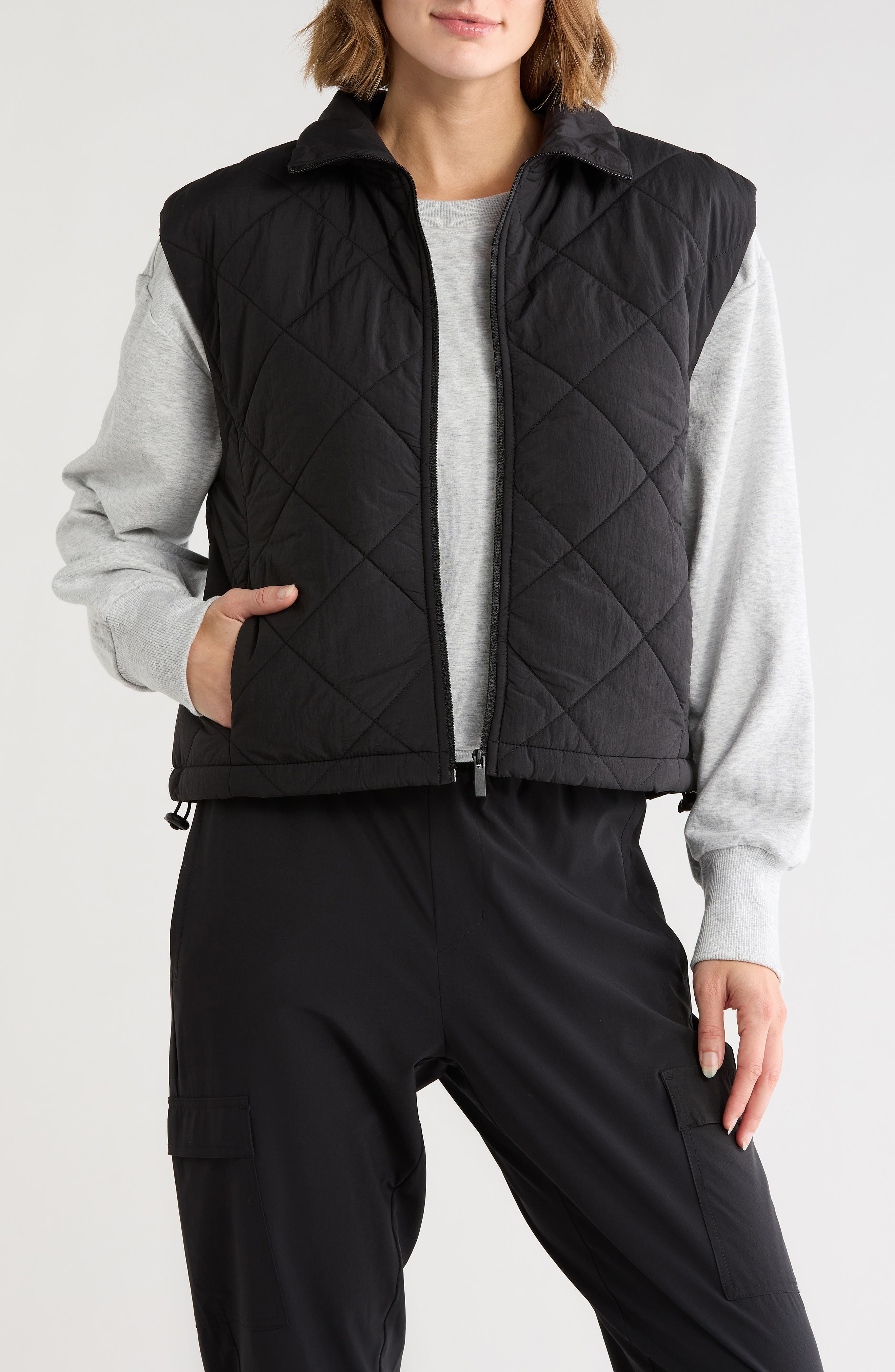 Wander Diamond Quilted Vest