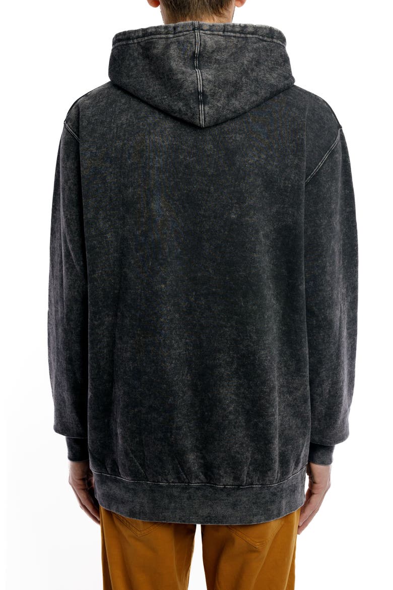 Cozy Ghost Hoodie, Alternate, color, Mineral Wash Black