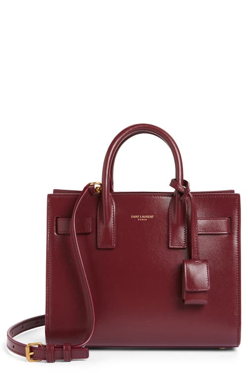 Saint Laurent Sac De Jour Nano In Smooth Leather