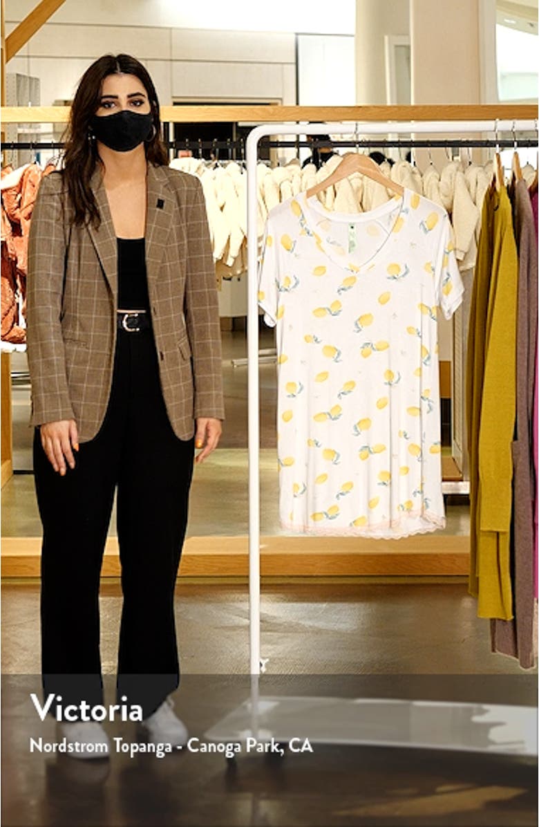 Lace Trim Sleep Shirt, sales video thumbnail