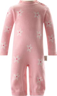 Rachel Riley Daisy Knit Playsuit