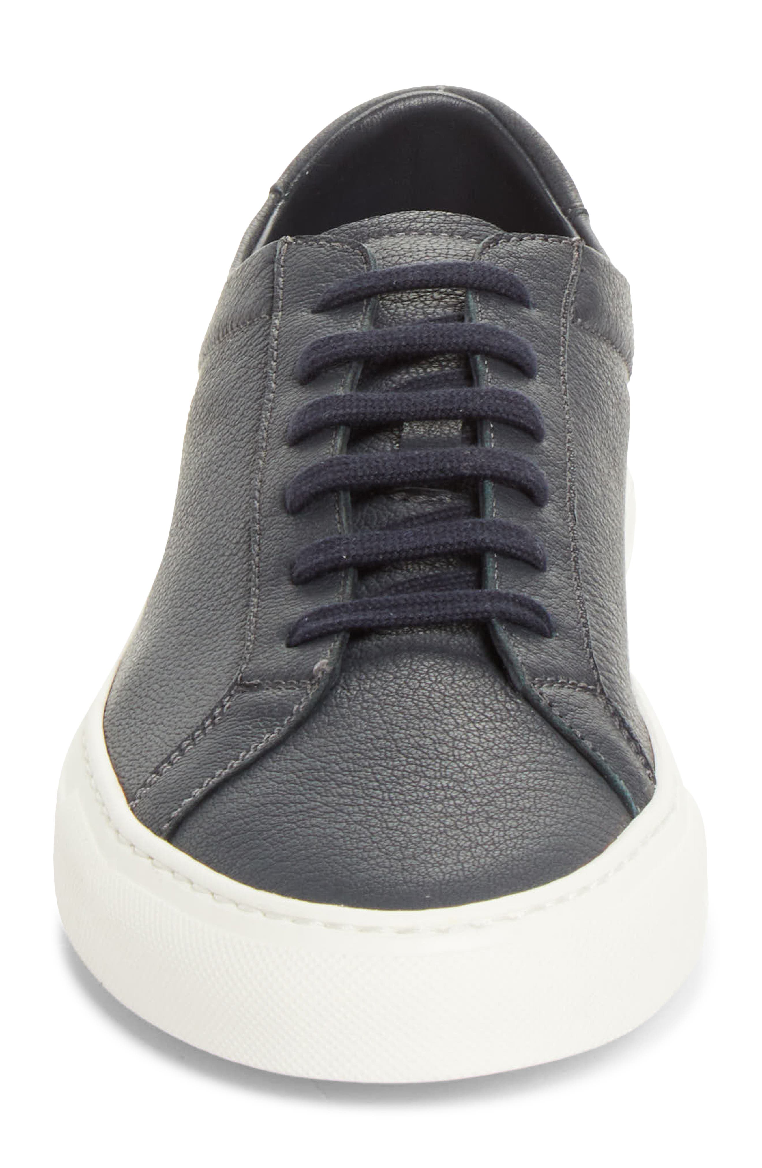 Achilles Piuma Leather Sneaker, Alternate, color, NAVY