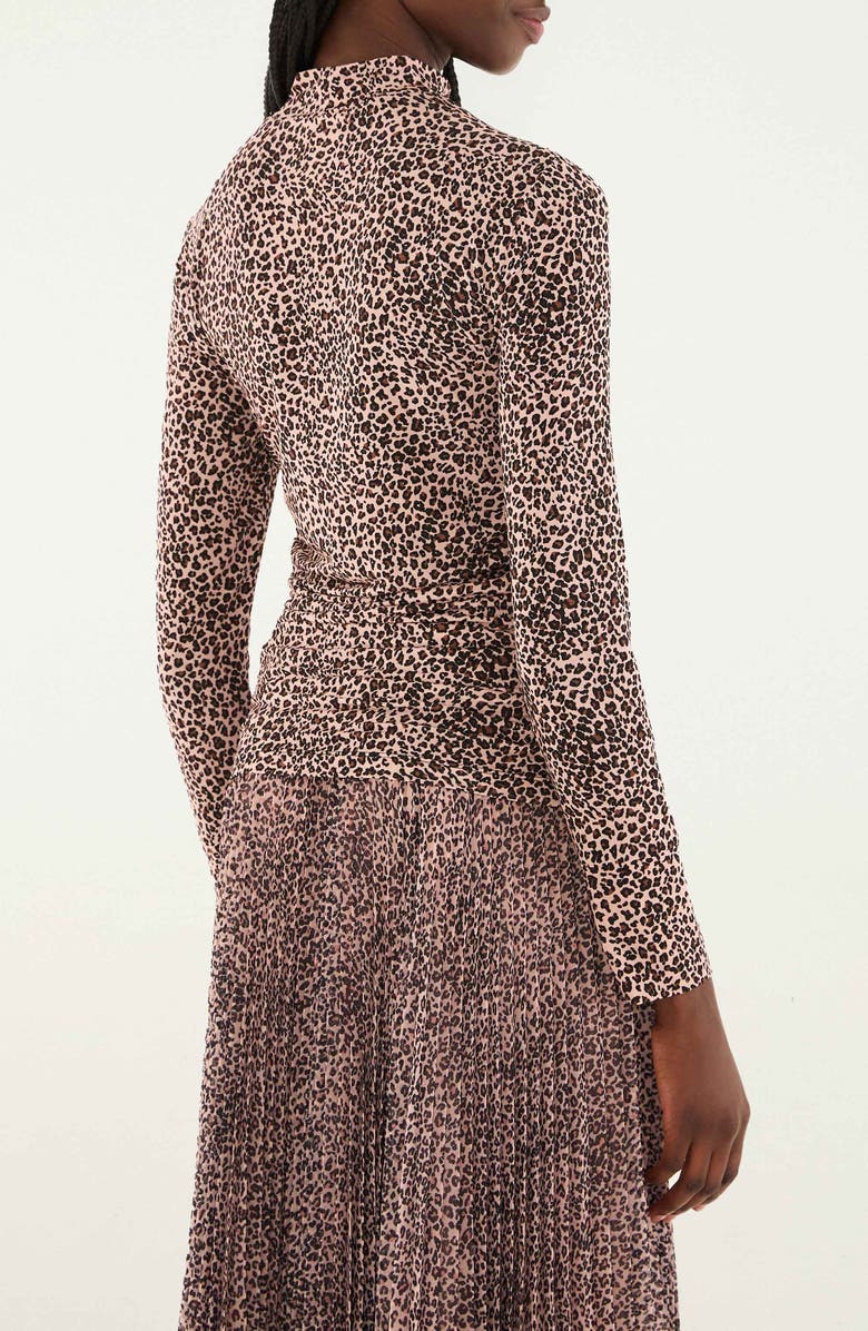 FARM Rio Baby Leopard Print Top, Alternate, color, Baby Leopard Pink