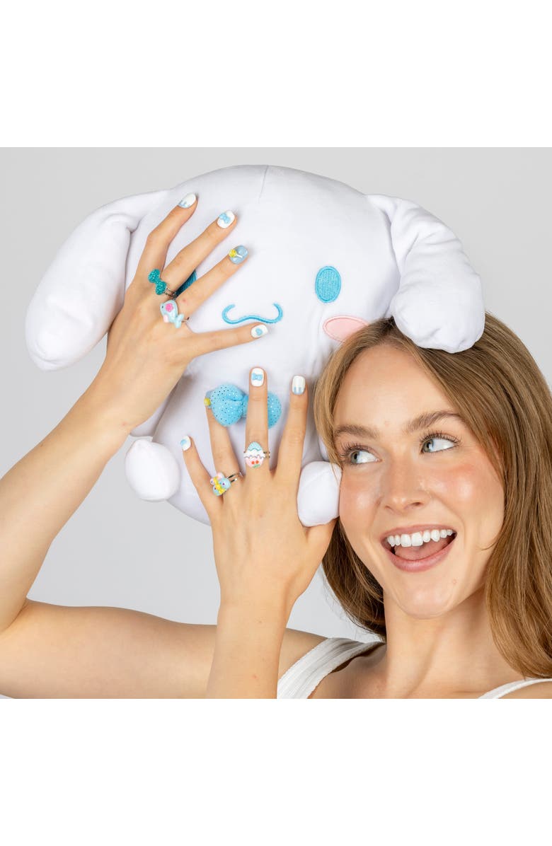 3H Nails Cinnamoroll 3D Luxury Handmade Press-On Nails - 24-Piece Kit, Alternate, color, Baby Blue, White