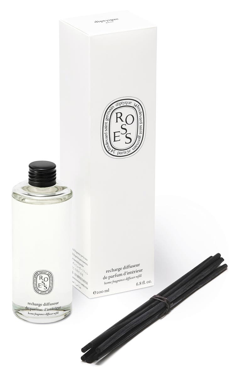 Diptyque Roses Reed Fragrance Diffuser Refills, Alternate, color, 