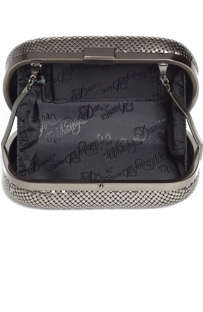 Whiting & Davis Mesh Oval Minaudière, Alternate, color,