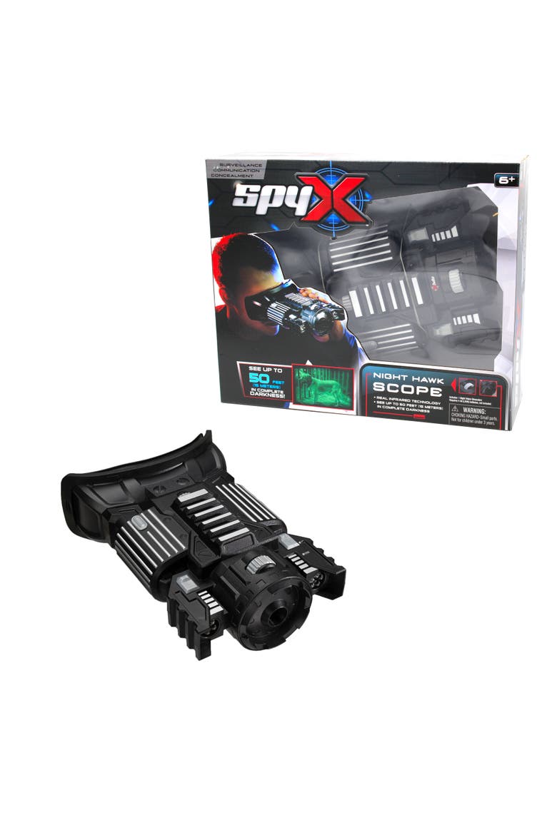 SpyX / Night Hawk Scope - Real Infrared Night Vision lets you see up 50 ft. in Total Darkness.  Perfect addition for your spy gear collection, or your next outdoor excursion!, Main, color, Black