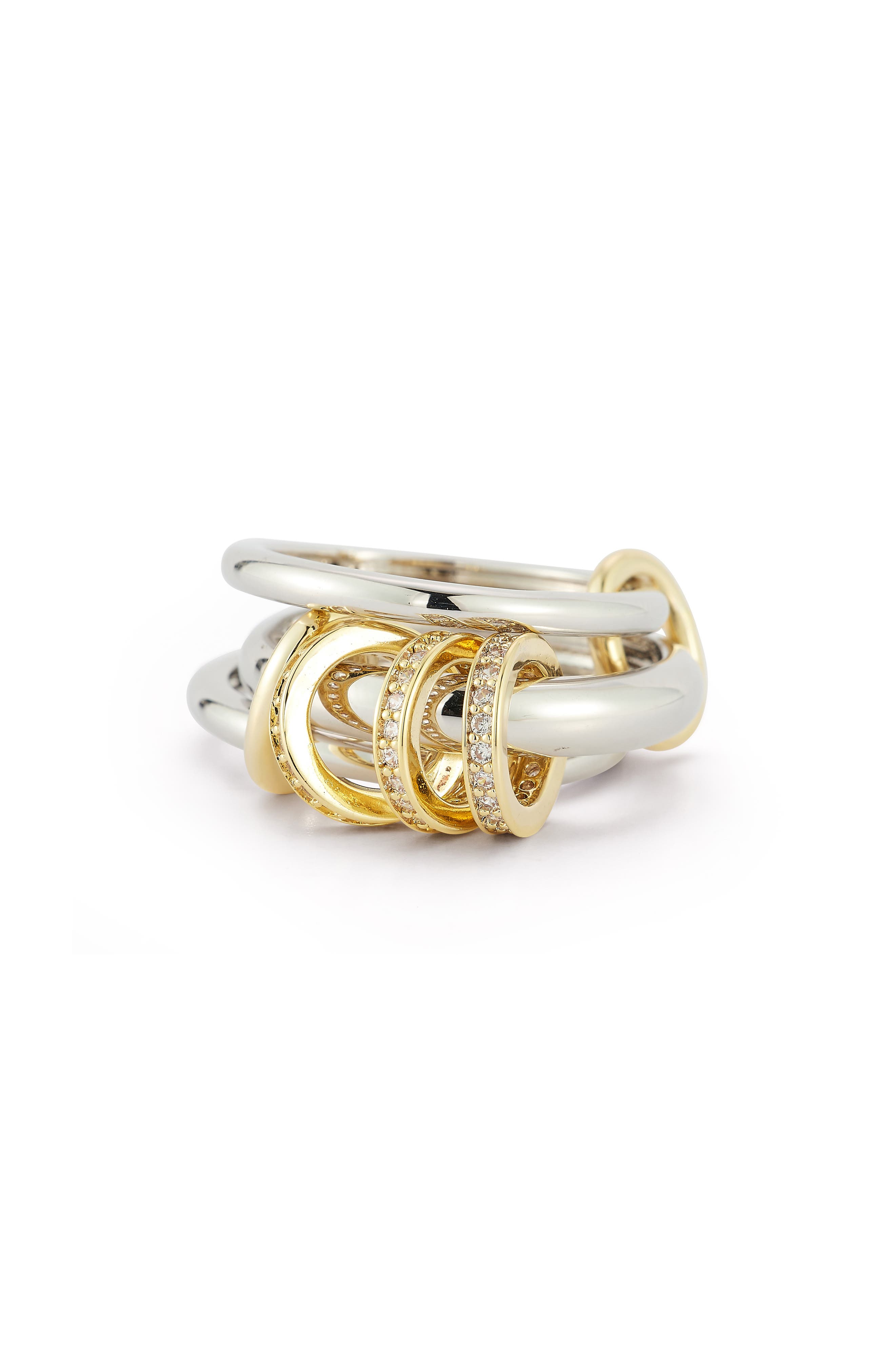 Triple Stack Cubic Zirconia Ring