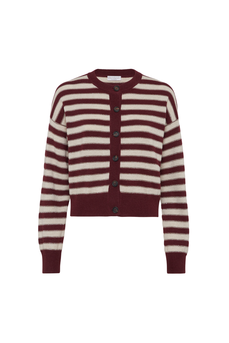 Cashmere cardigan, Main, color, Amaranth