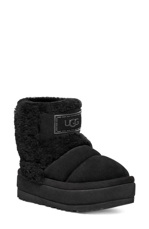 NEW UGG ZODIAC SIZE 8 SHORT BLACK SUEDE SHEEPSKIN WOMEN'S store BOOTS