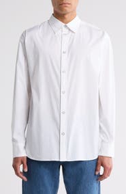 rag & bone Matthew Relaxed Fit Stretch Poplin Button-Up Shirt