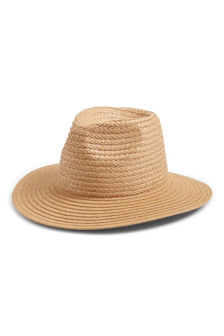 Packable Panama Hat, Main, color, NATURAL
