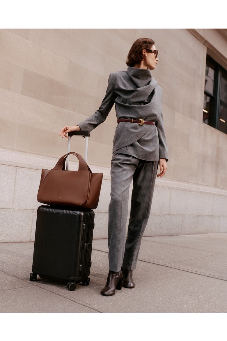 Mila Satchel, Alternate, color, Dark Chestnut