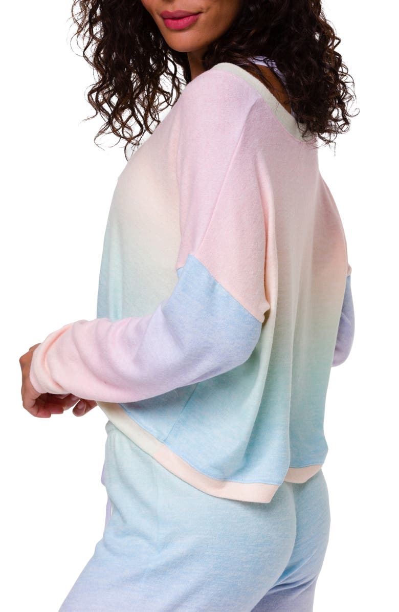 Onzie V-Neck Sweatshirt, Alternate, color, 