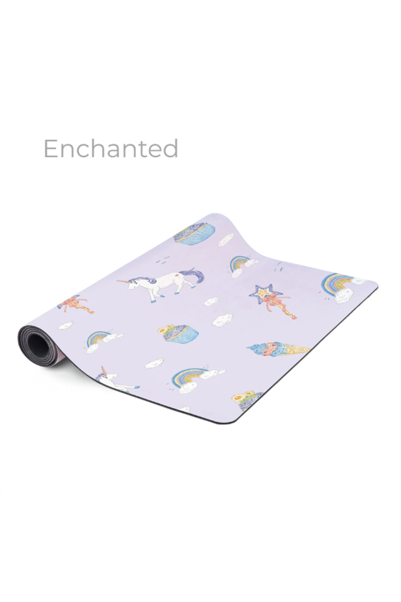 Beginner Yoga Bundle, Alternate, color, Enchanted Print