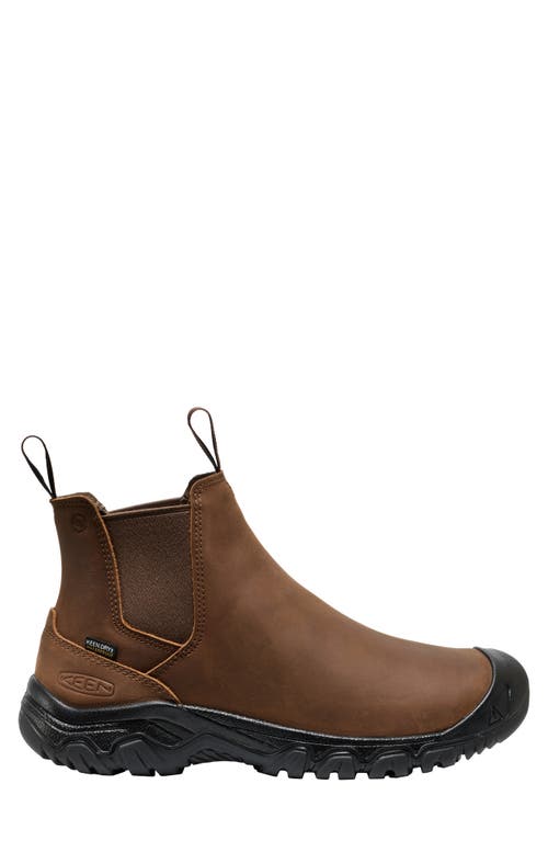 Keen Anchorage Iv Waterproof Chelsea Boot In Brown