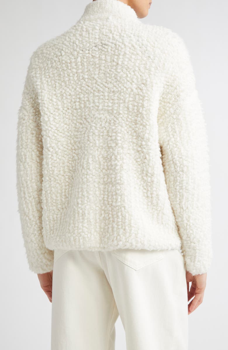 Max Mara Studio Oggetti Fleece Jacket, Alternate, color, White
