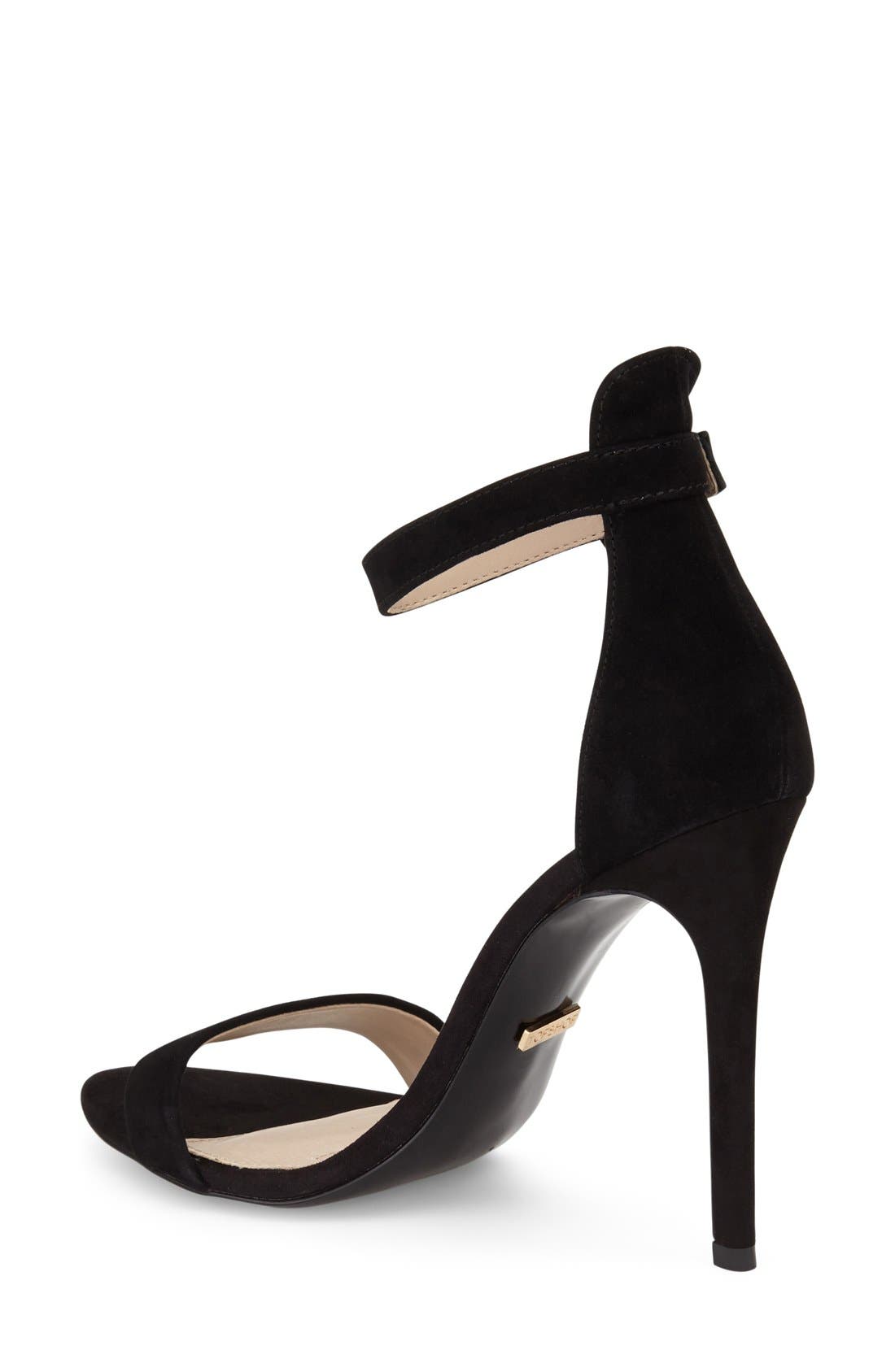 Topshop 'Rita' Ankle Strap Sandal, Alternate, color, 