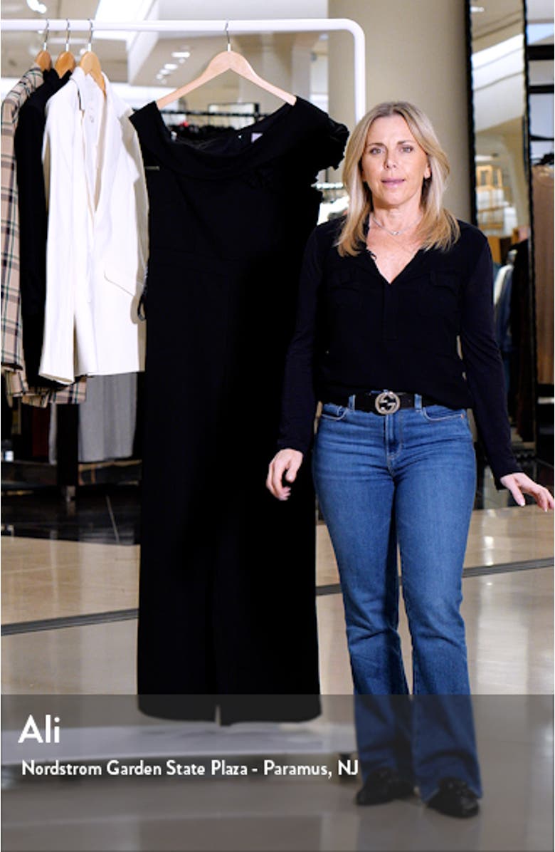 Lilith One-Shoulder Wide Leg Jumpsuit, sales video thumbnail