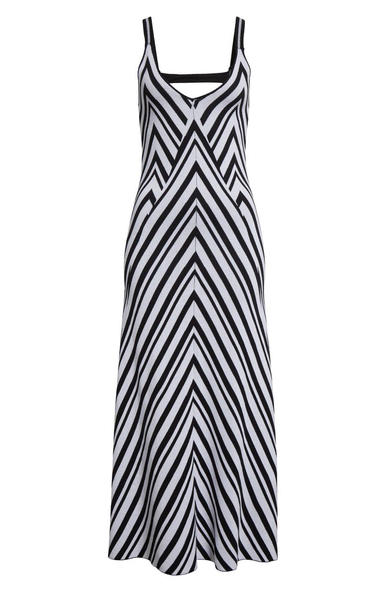 FARM Rio Chevron Stripe Sweater Dress, Alternate, color,