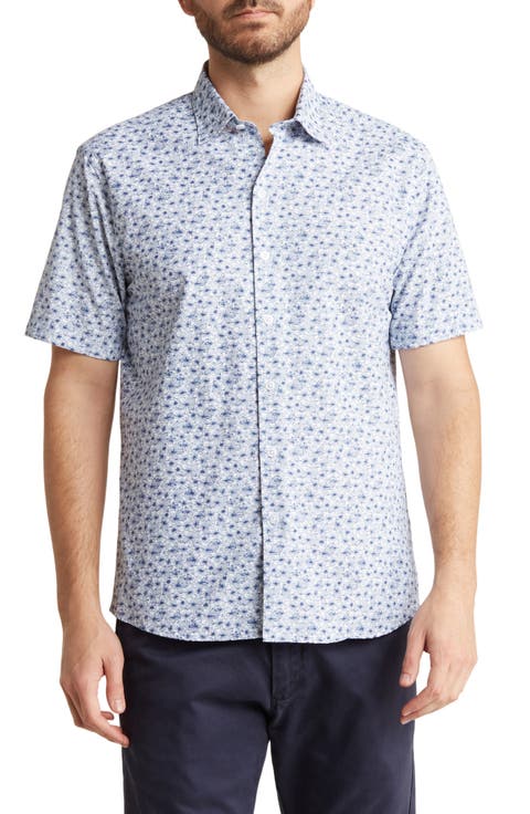 Bethel Floral Short Sleeve Button-Up Shirt