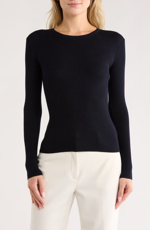Secondskin Ribbed Wool Sweater