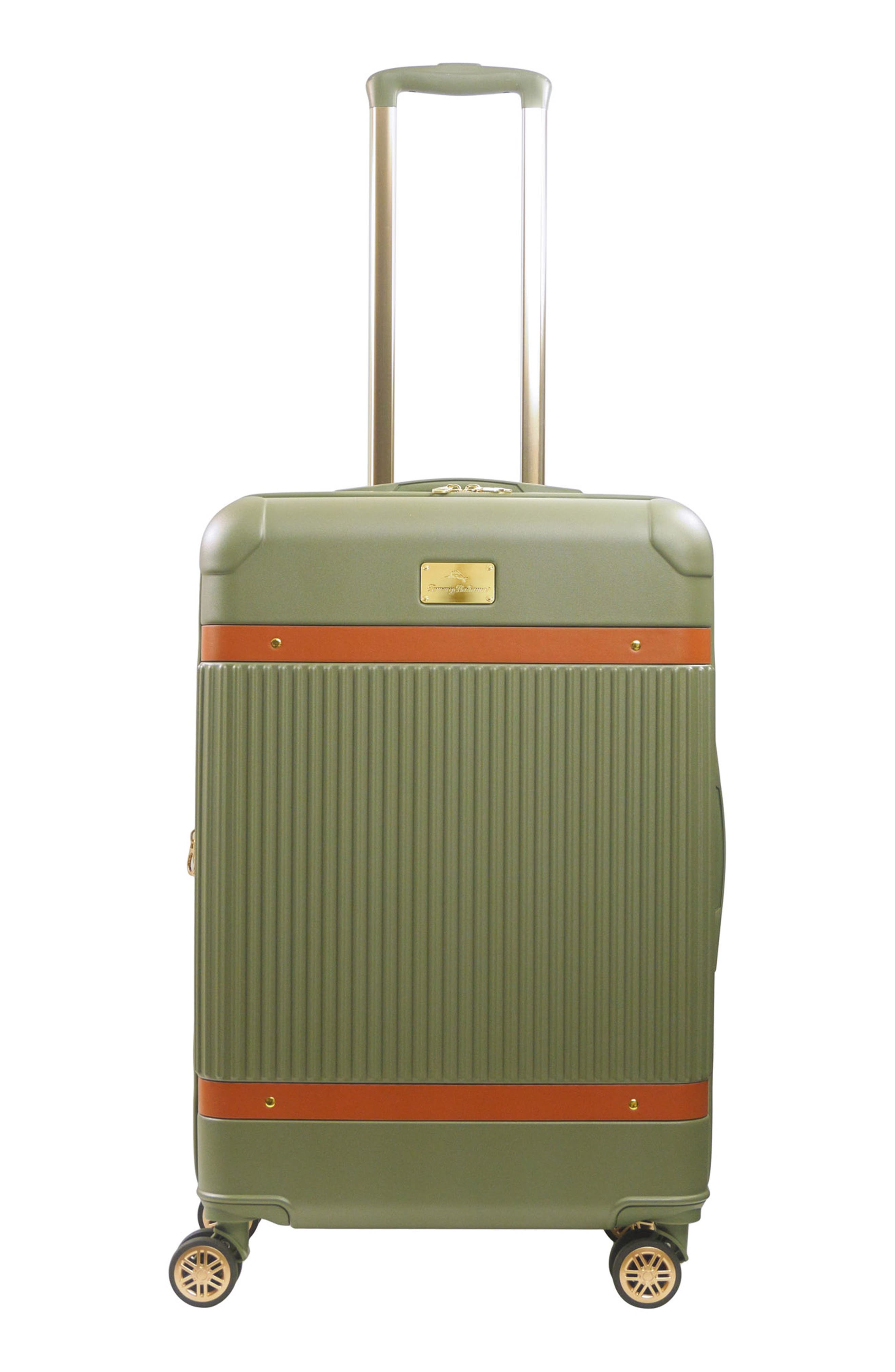 Tommy Bahama 26-Inch Hardside Spinner Luggage, Alternate, color, Olive