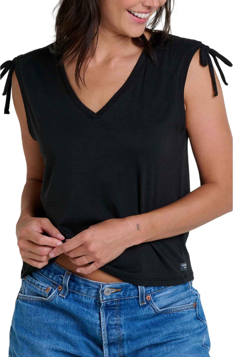 Toad & Co Anza Cinch Tank, Alternate, color, Black